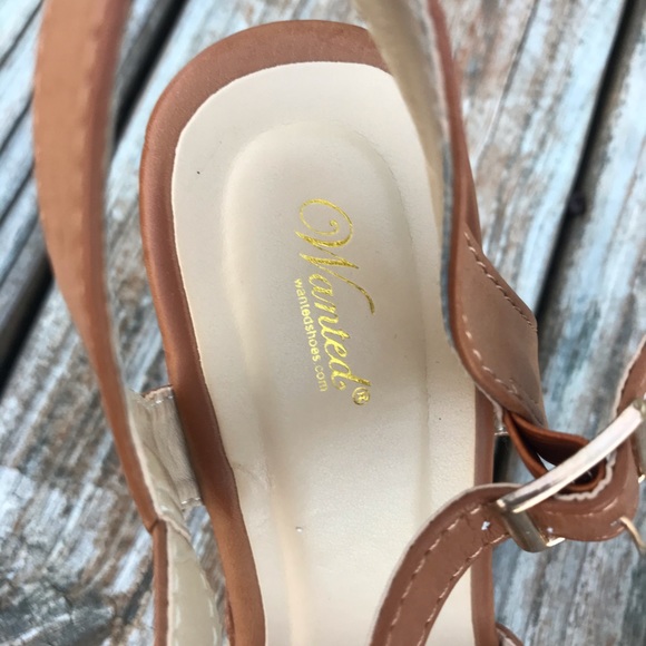 Wanted Darla wedges women’s 7.5 - Picture 4 of 5
